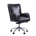 Verona Blackberry Leather Office Desk Chair by Parker House DC#130