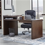 Elevation 66 inch Writing Desk in Warm Elm Finish by Parker House - ELE#366D-WELM