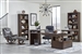 Elevation 4 Piece Home Office Set in Warm Elm Finish by Parker House - ELE-4PC-HM-OFFC
