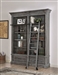 Gramercy Park 2 Piece Museum Bookcase in Vintage Burnished Smoke Finish by Parker House - GRAM-9030-2