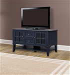 Hamilton 63 Inch TV Console in Vintage Navy Finish by Parker House - HML-63