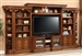 Huntington 6 Piece Entertainment Wall Unit in Chestnut Finish by Parker House - HUN-415-6
