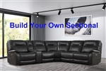 Axel BUILD YOUR OWN Power Reclining Sectional in Ozone Fabric by Parker House - MAXE-OZO