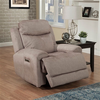 Bowie Power Recliner with Power Headrest and USB Port in Doe Fabric by Parker House - MBOW-812PH-DOE