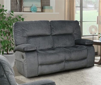 Chapman Manual Dual Reclining Loveseat in Polo Fabric by Parker House - MCHA-822-POL