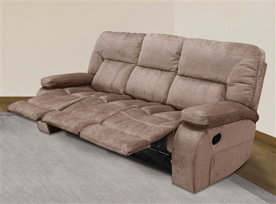 Chapman Manual Triple Reclining Sofa in Kona Fabric by Parker House - MCHA-833-KON