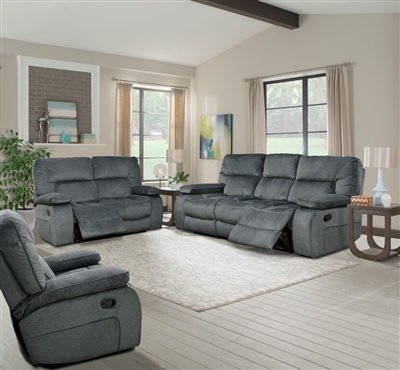Chapman 2 Piece Reclining Set in Polo Fabric by Parker House - MCHA-833-POL-SET