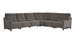 Chelsea 6 Piece Power Reclining Sectional in Willow Brown Chenille Fabric by Parker House - MCHE-6-WBR