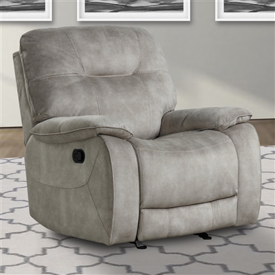 Cooper Manual Glider Recliner in Shadow Natural Fabric by Parker House - MCOO#812G-SNA