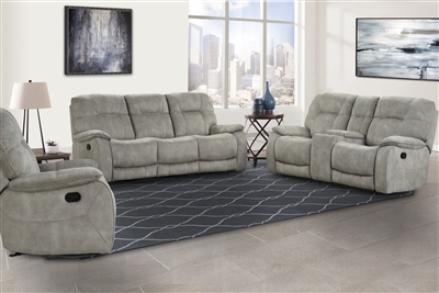 Cooper 2 Piece Reclining Set in Shadow Natural Fabric by Parker House - MCOO-SNA-SET
