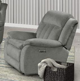 Cuddler Power Recliner in Laurel Dove Fabric by Parker House - MCUD#812PH-LDO