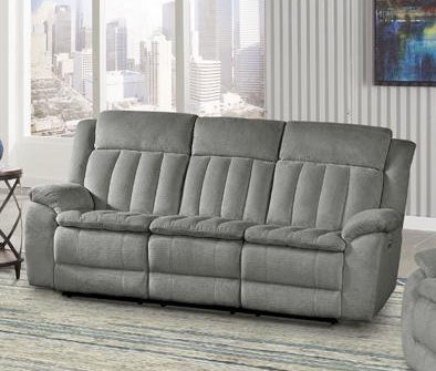 Cuddler Power Sofa in Laurel Dove Fabric by Parker House - MCUD#832PH-LDO