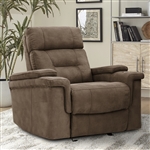 Diesel Power Recliner with Power Headrests and USB Ports in Cobra Brown Fabric by Parker House - MDIE#812PH-CBR