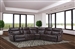 Dylan Mahogany 6 Piece Reclining Sectional by Parker House - MDYL-PACKM(H)-MAH