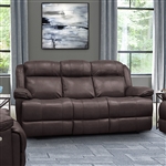 Eclipse Power Reclining Sofa in Florence Brown Leather by Parker House - MECL#832PH-FBR