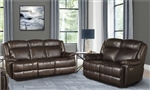 Eclipse 2 Piece Power Reclining Set in Florence Brown Leather by Parker House - MECL-832PH-FBR-SET