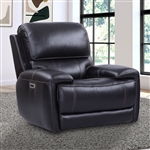 Empire Power Recliner in Verona Blackberry Leather by Parker House - MEMP-812PH-VBY