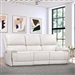 Empire Power Reclining Sofa in Verona Ivory Leather by Parker House - MEMP-832PH-VIV