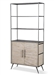 Crossings Monaco Bookcase in Weathered Blanc Finish by Parker House - MON#330