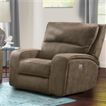 Polaris Power Recliner with Power Headrests and USB Ports in Kahlua Fabric by Parker House - MPOL-812PH-KA