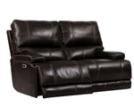 Whitman Power Cordless Loveseat with Power Headrest and USB Port in Verona Coffee Leather by Parker House - MWHI#822PH-P25-VCO