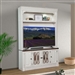 Provence 63 Inch TV Console with Hutch in Vintage Alabaster Finish by Parker House - PRO#412