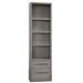 Pure Modern 24 Inch Open Top Bookcase in Moonstone Finish by Parker House - PUR#420
