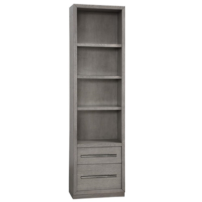 Pure Modern 24 Inch Open Top Bookcase in Moonstone Finish by Parker House - PUR#420
