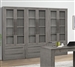 Pure Modern 3 Piece Bookcase Wall in Moonstone Finish by Parker House - PUR#440-3
