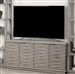 Pure Modern 63 Inch Angled Door TV Console in Moonstone Finish by Parker House - PUR#63A