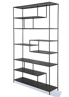 Crossings Serengeti Solid Iron Bookcase by Parker House - SER#330
