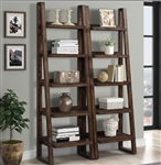Tempe Pair of Etagere Bookcases in Tobacco Finish by Parker House - TEM#250P-TOB