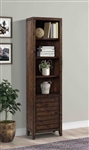 Tempe 22 Inch Open Top Bookcase in Tobacco Finish by Parker House - TEM#320-TOB