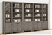 Tempe 5 Piece Library Wall in Grey Stone Finish by Parker House - TEM#330-5-GST