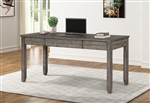 Tempe 65 Inch Writing Desk in Grey Stone Finish by Parker House - TEM#363D-GST