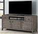 Tempe 63 Inch TV Console in Grey Stone Finish by Parker House - TEM#63-GST