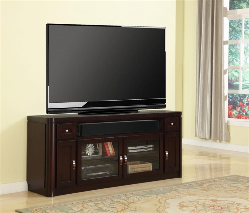 Toronto 72-Inch TV Console in Cabernet Finish by Parker House - TOR-72