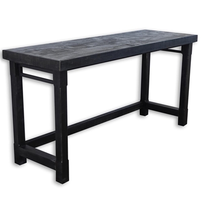 Veracruz Everywhere Console Table in Rustic Charcoal Finish by Parker House - VER#09