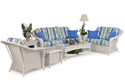 Hampton 2 Piece Outdoor Sofa Set by Palm Springs Rattan - 8375-S