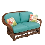 Bali Outdoor Loveseat by Palm Springs Rattan - P4402