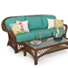 Bali Outdoor Sofa by Palm Springs Rattan - P4403
