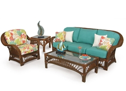 Bali 2 Piece Outdoor Sofa Set by Palm Springs Rattan - P4403-S