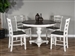 Carriage House 5 Piece Counter Height Dining Set with Ladderback/Wood Seat Barstool by Sunny Designs - SD-1014EC-36-1432EC-24