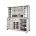 Alpine Buffet and Hutch in Alpine Grey Finish by Sunny Designs - SD-1969AG