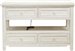 Hampton Server in Weathered White Finish by Samuel Lawrence - SLF-S418-146