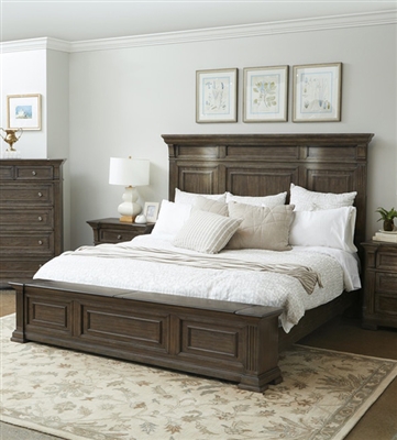 Arlington Bed with Blanket Chest Footboard by Samuel Lawrence - SLF-S616-250-253-400