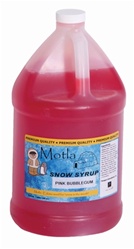 Motla Syrup- Pink Bubblegum-(Gallon)